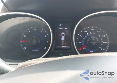 2013 Hyundai Santa Fe Sport z USA, uszkodzony, nr VIN 5XYZU3LB0DG007525